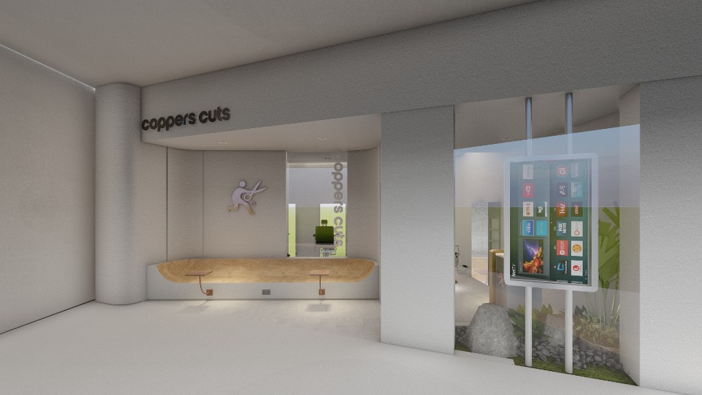 Outdoor Lounge & Kiosk Coppers Cuts Braga