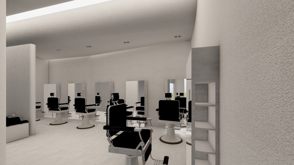 Interior Salon Coppers Cuts Braga